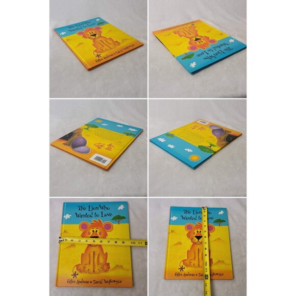 The Lion Who Wanted To Love Hardcover Book Giles Andreae 1998 - Picture 7 of 8